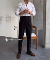 Black Signature Button Gurkha Pant By American Dcot