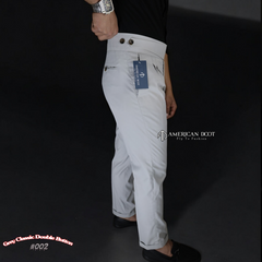 Grey Double Buckle Gurkha Pant By American Dcot