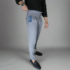 Grey Gurkha Pant