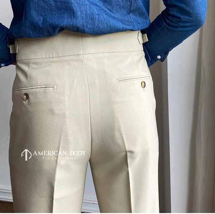 Signature Double Button Gurkha Pant By American Dcot