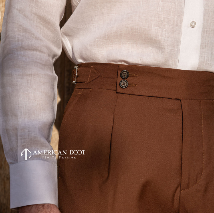 Signature Double Button Gurkha Pant By American Dcot